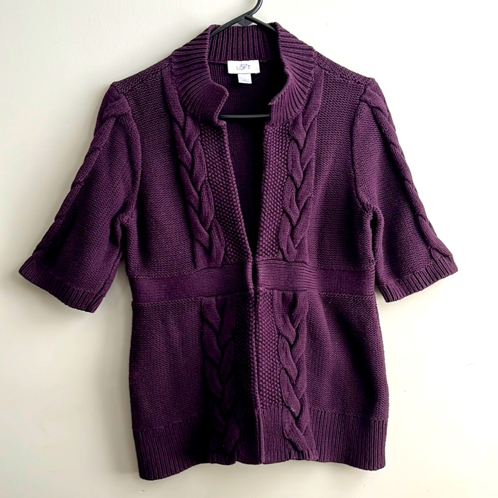 Loft knit sweater size M